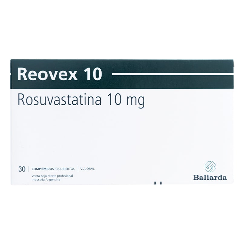 Reovex 10 Mg 30 Comprimidos