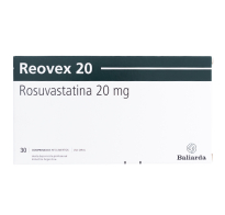 Reovex 20 Mg 30 Comprimidos