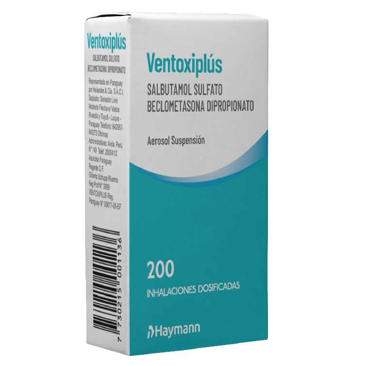 VENTOXIPLUS 200 DOSIS