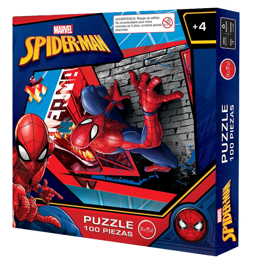 Puzzle Spiderman 100 Piezas