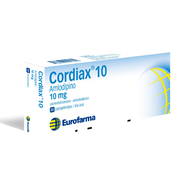 Cordiax 10 Mg 60 Comprimidos