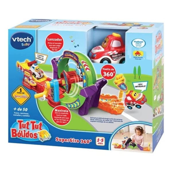 Juego Vtech Tut Tut Super Giro 360°