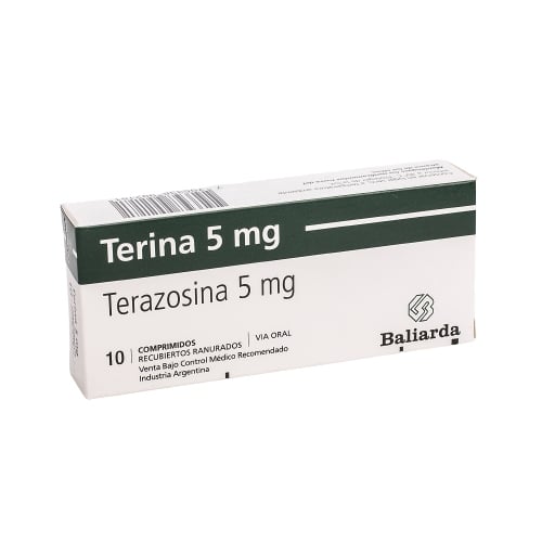 Terina 5 Mg 10 Comprimidos