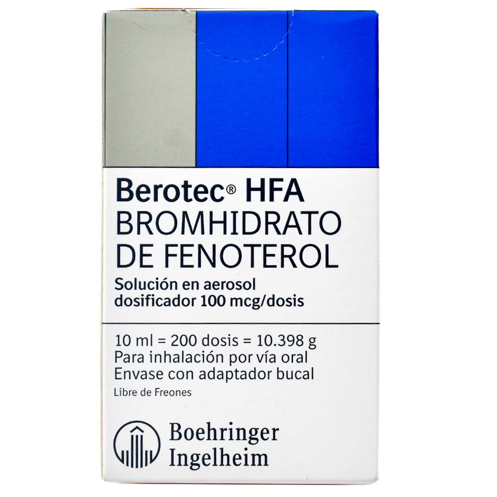 BEROTEC HFA 100 MCG 10 ML