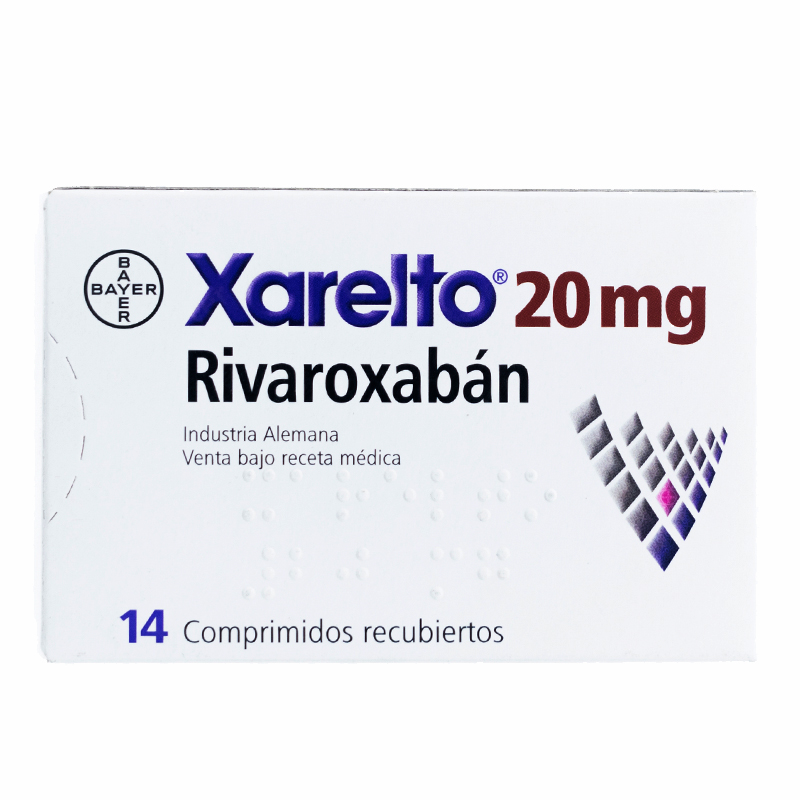 Xarelto 20 Mg 14 Comprimidos