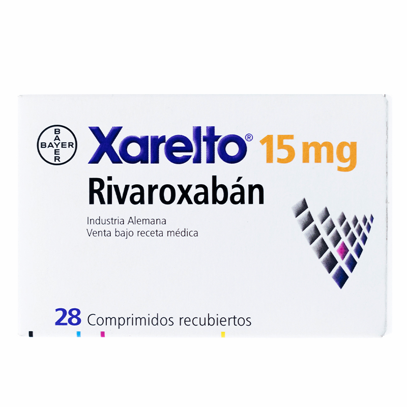 Xarelto 15 Mg 28 Comprimidos