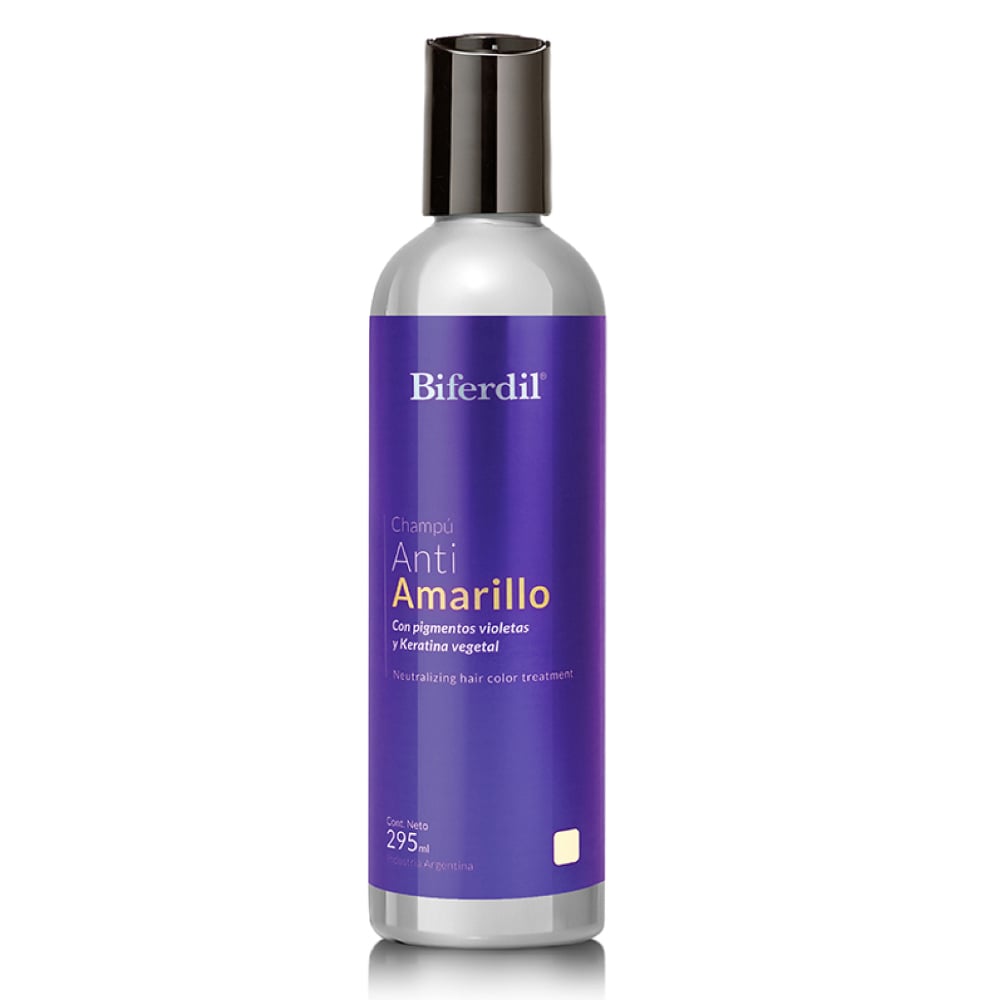 Shampoo Biferdil Antiamarillo 295 Ml