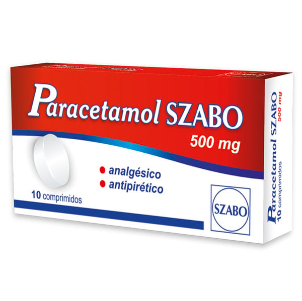 PARACETAMOL SZABO 10 COMPRIMIDOS