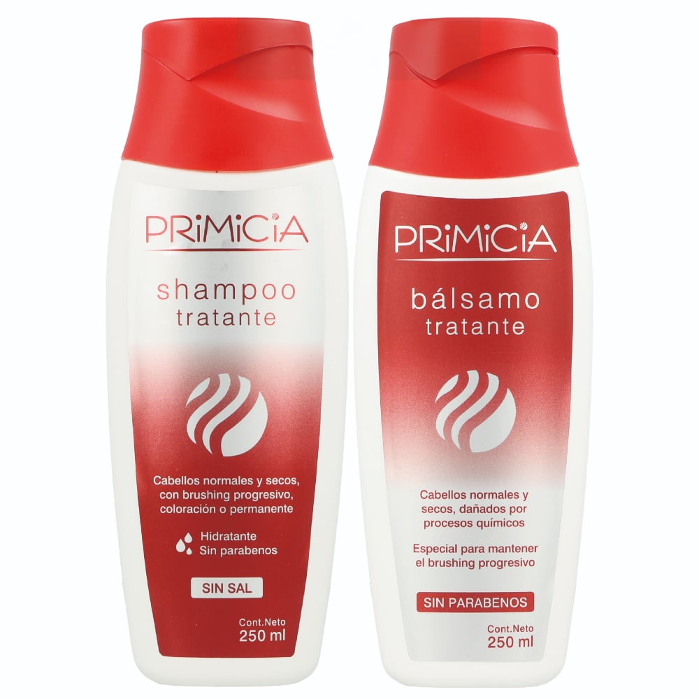 Shampoo Primicia Tratante 250 Ml + Bálsamo Tratante 250 Ml