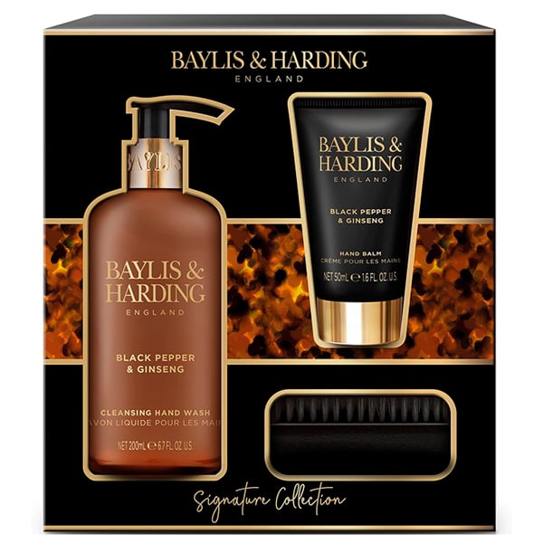 Set Baylis & Harding Signature Men's Black Ginseng 3 Unidades