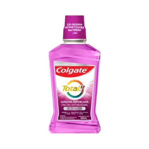 Enjuague Bucal Colgate Total 12 Encías Reforzadas 500 Ml