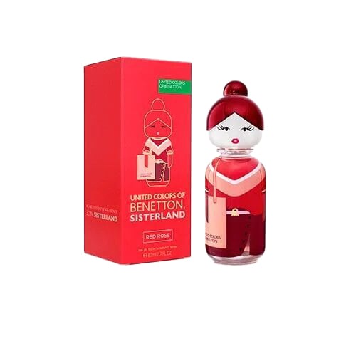 Perfume Benetton Sisterland Red Rose Edt 80 Ml