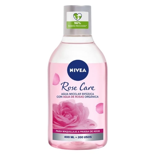 Agua Micelar Nivea Rose Care 400 Ml