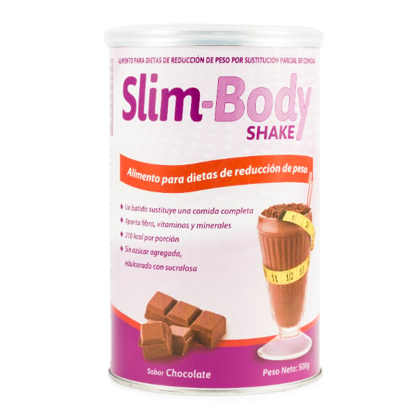 SLIM BODY SHAKE CHOCOLATE 500 G