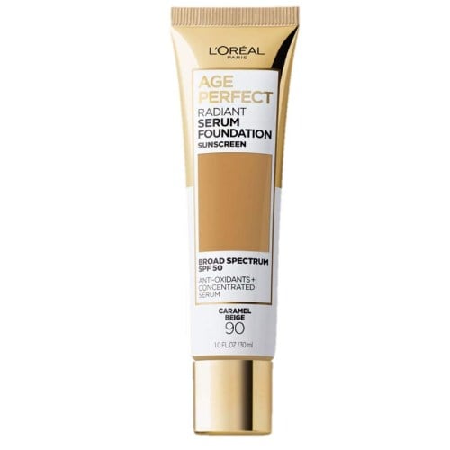 Base L'oréal Paris Age Perfect Radiant Sérum Foundation N°90 Beige 30 Ml