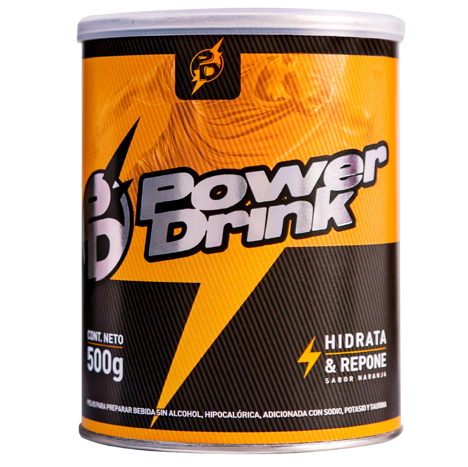 POWER DRINK NARANJA 500 GRS.