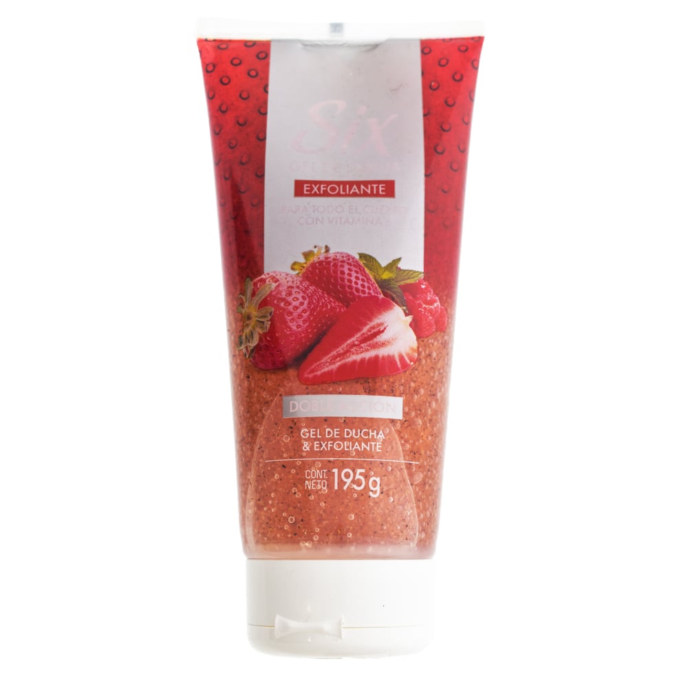 GEL DE DUCHA SIX EXFOLIANTE 105 ML.