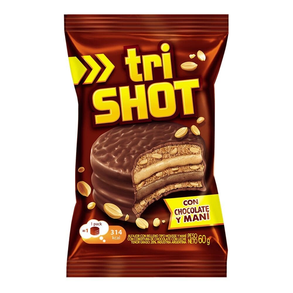 Alfajor Triple Shot 60 G