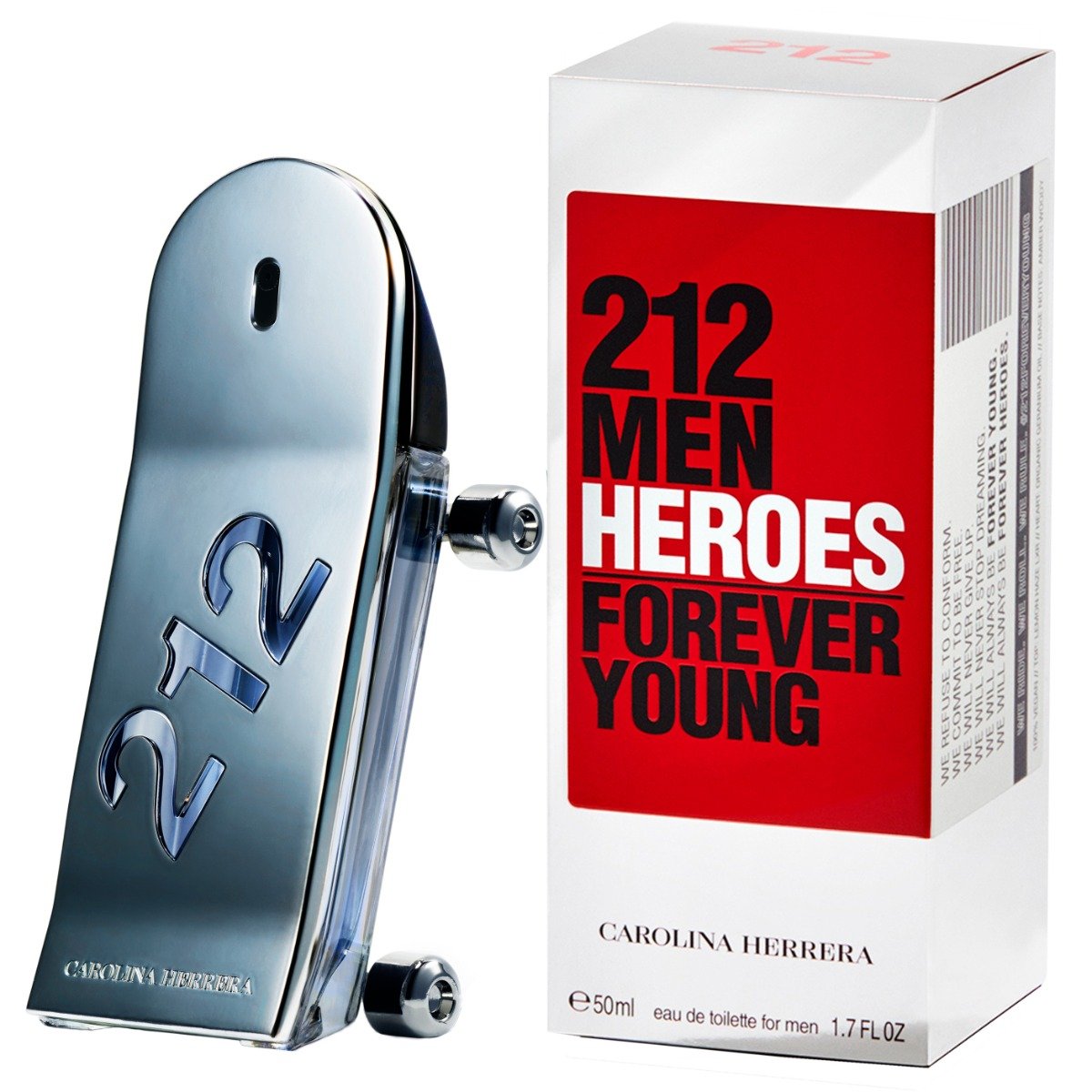 Perfume Carolina Herrera 212 Heroes Man Edt 50 Ml