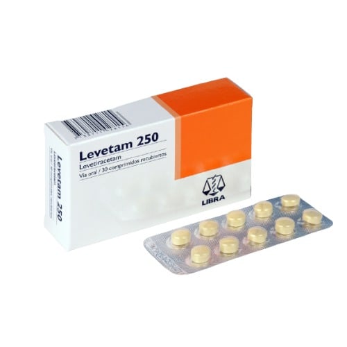 Levetam 250 Mg 30 Comprimidos Recubierto