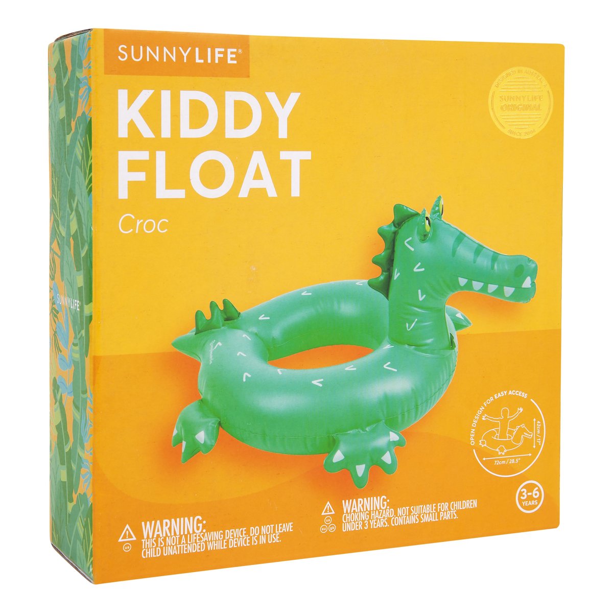 Inflable Para Niños Sunnylife Cocodrilo