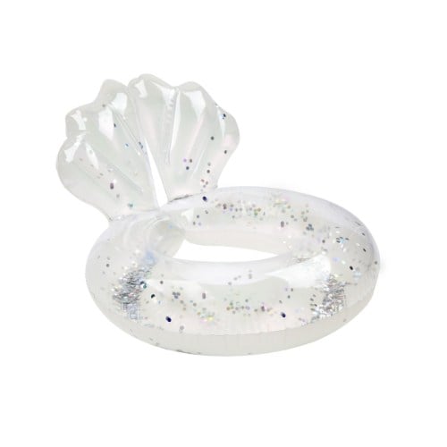 Inflable Para Niños Sunnylife Shell Con Glitter