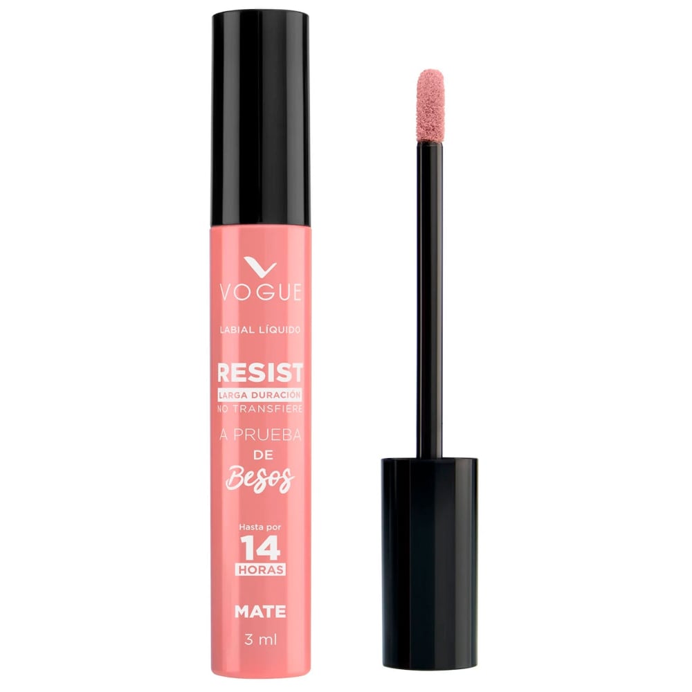 Labial Vogue Resist 14h Mate Romántica 3 Ml