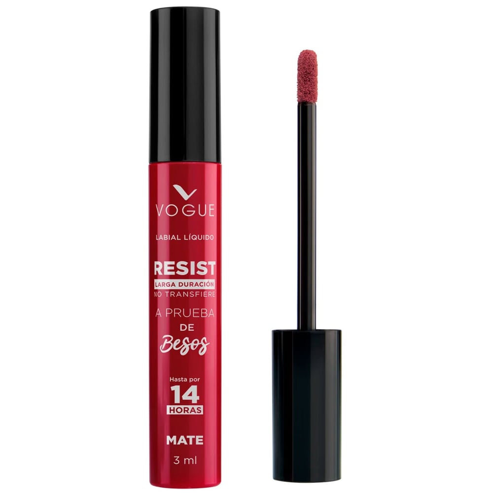 Labial Vogue Resist 14h Mate Apasionada 3 Ml