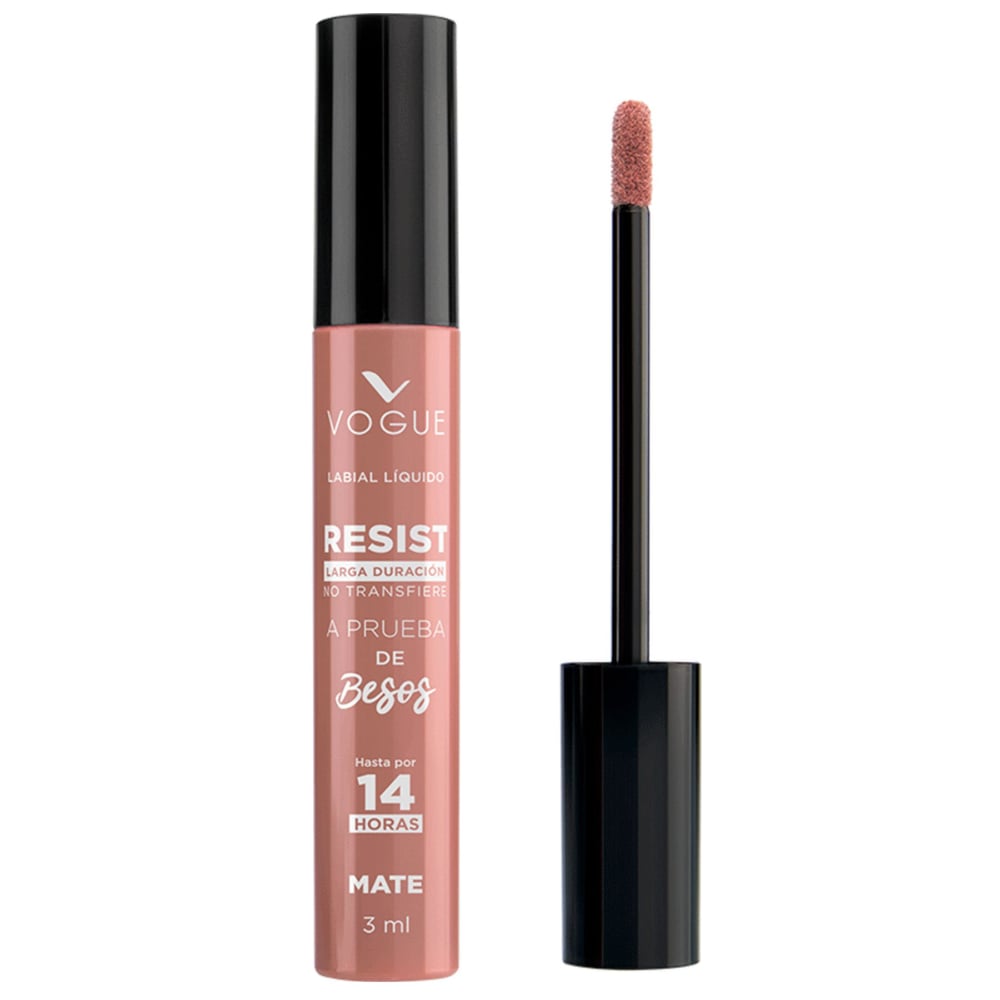 Labial Vogue Resist 14h Mate Sofisticada 3 Ml