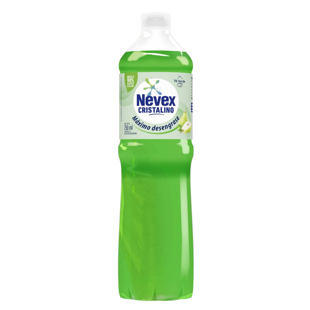 Detergente Nevex Antigrasa Crist Te Verde 750 ml