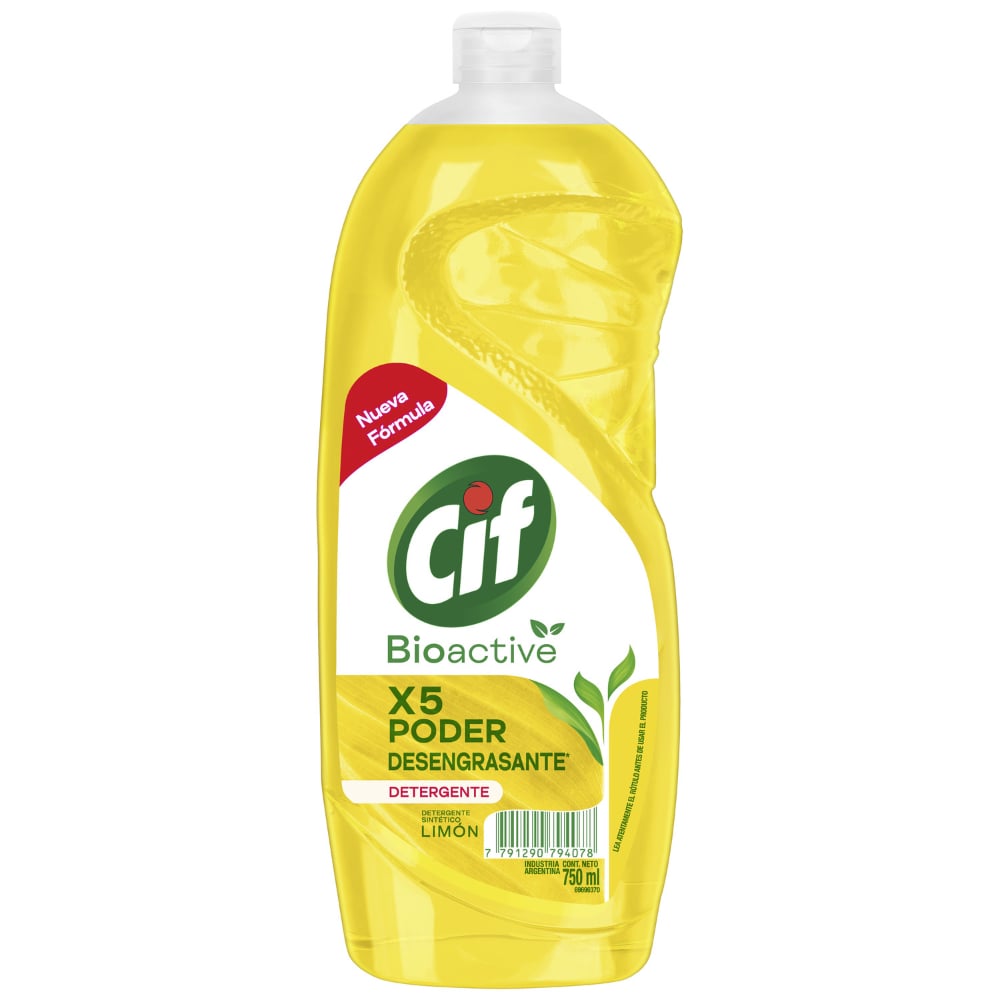 Detergente Cif Limón 750 Ml