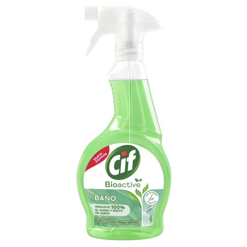 Limpiador Cif Baño Bioactive 500 Ml