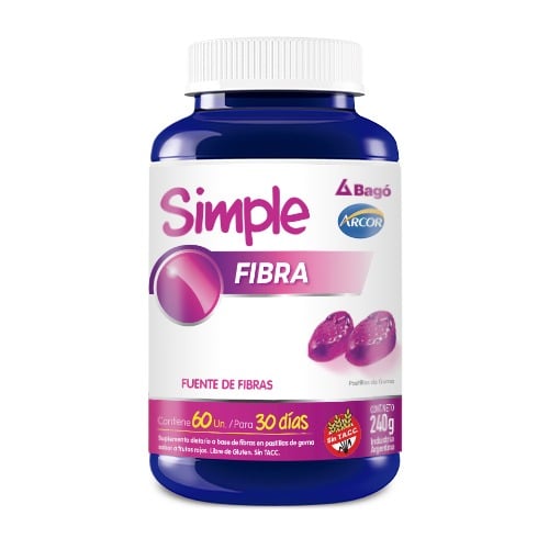 Simple Fibra 60 Unidades