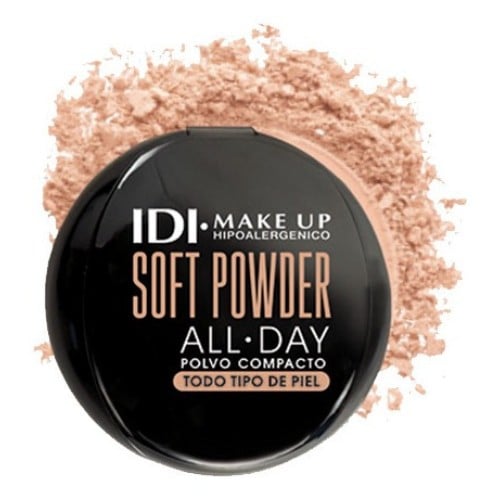 Rubor Compacto Idi Soft Powder All Day N°01 Porcelana