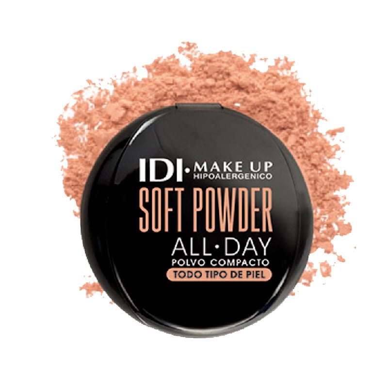 Rubor Compacto Idi Soft Powder All Day N°02 Soft Beige