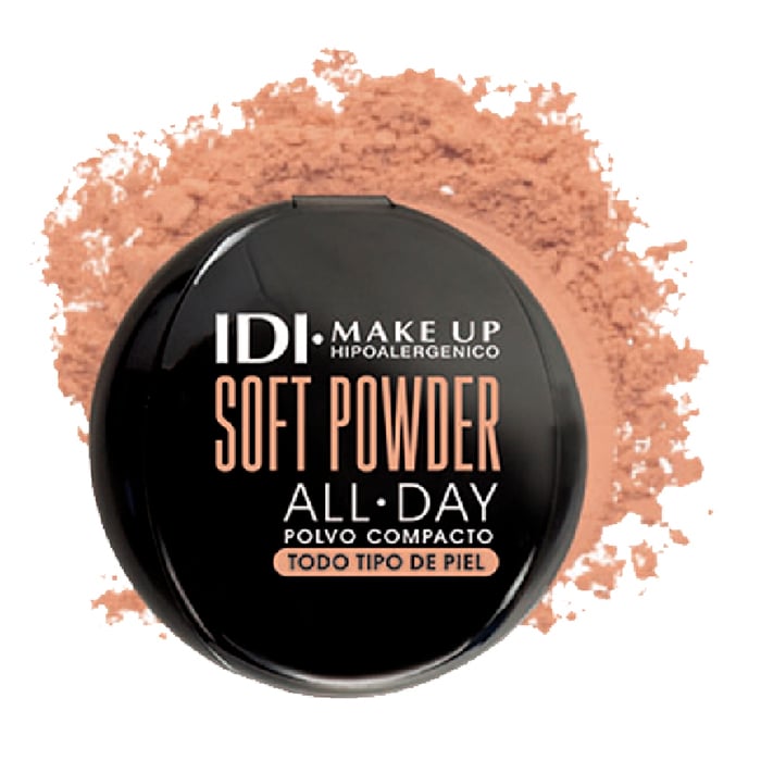 Rubor Compacto Idi Soft Powder All Day N°04 Rich Beige