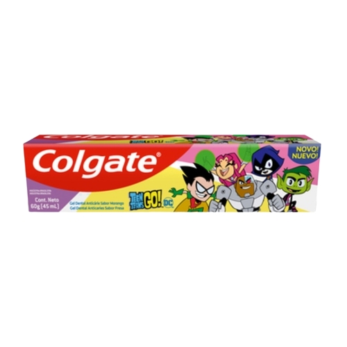 Pasta De Dientes Colgate Jovenes Titanes Go 60 G