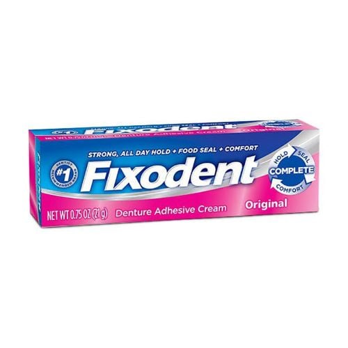 Adhesivo Dental Fixodent Original 21 G