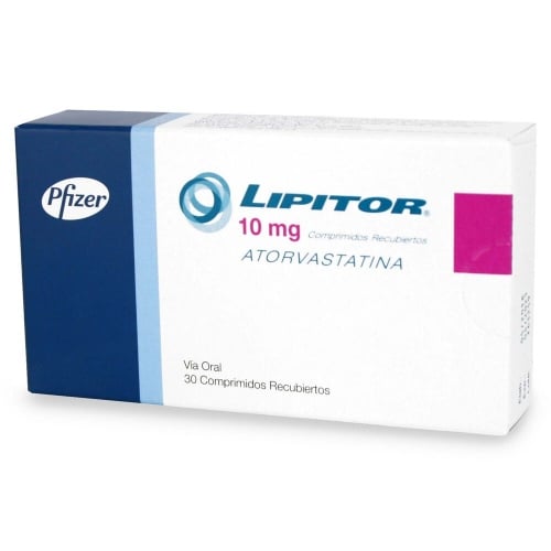 LIPITOR 10 MG 30 TABLETAS