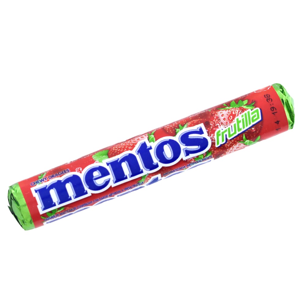 Pastillas Mentos Frutilla