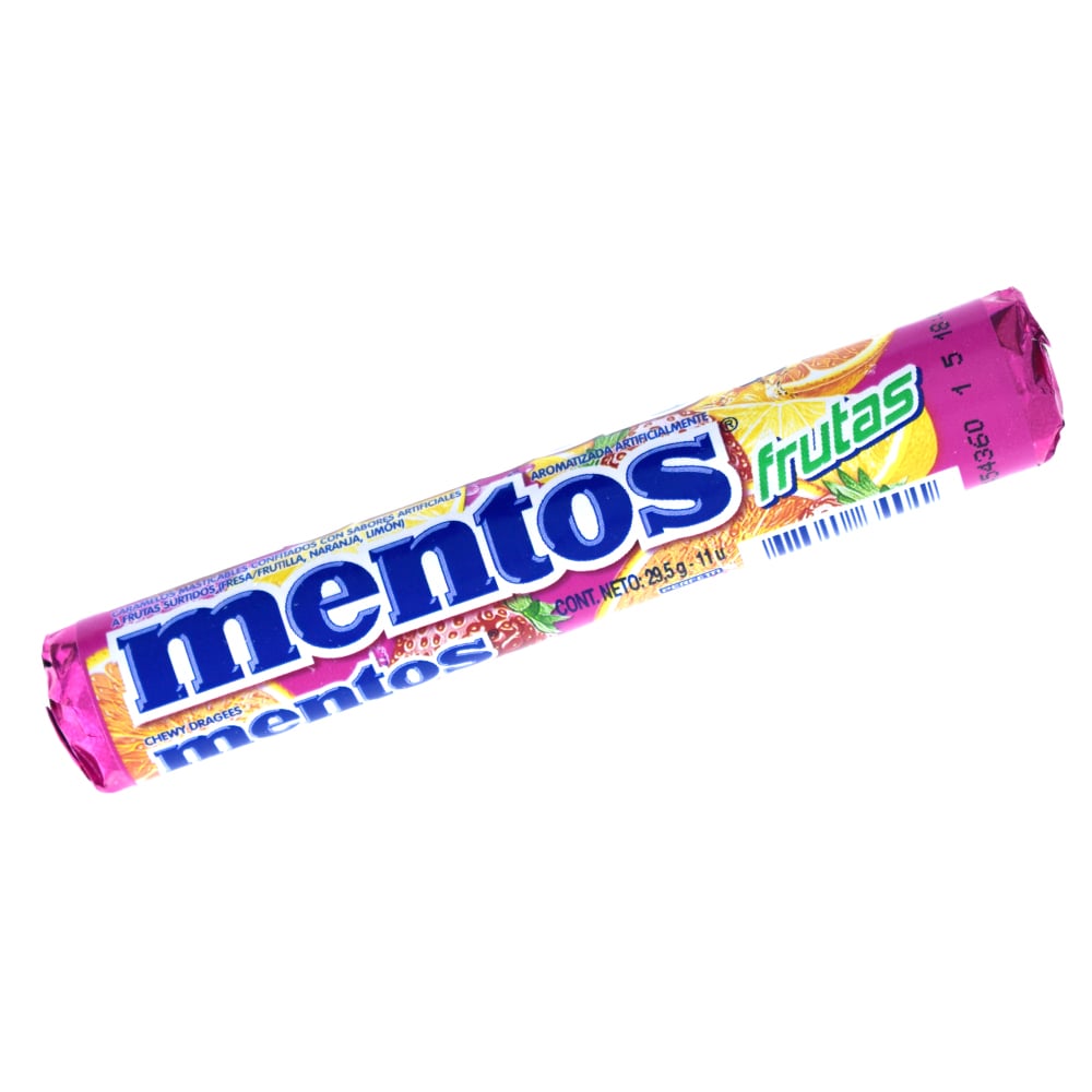 Pastillas Mentos Tutti Frutti