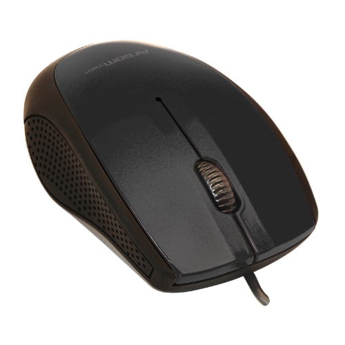 Mouse Con Cable Usb 3d Negro