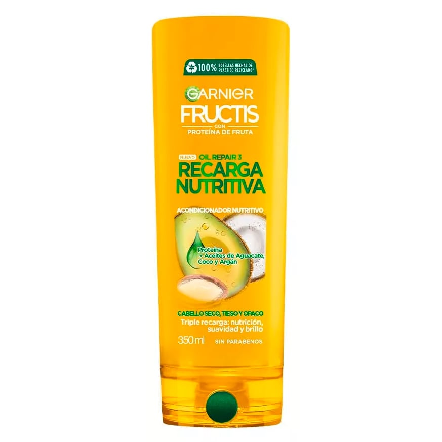 Acondicionador Fructis Recarga Nutritiva 350 Ml