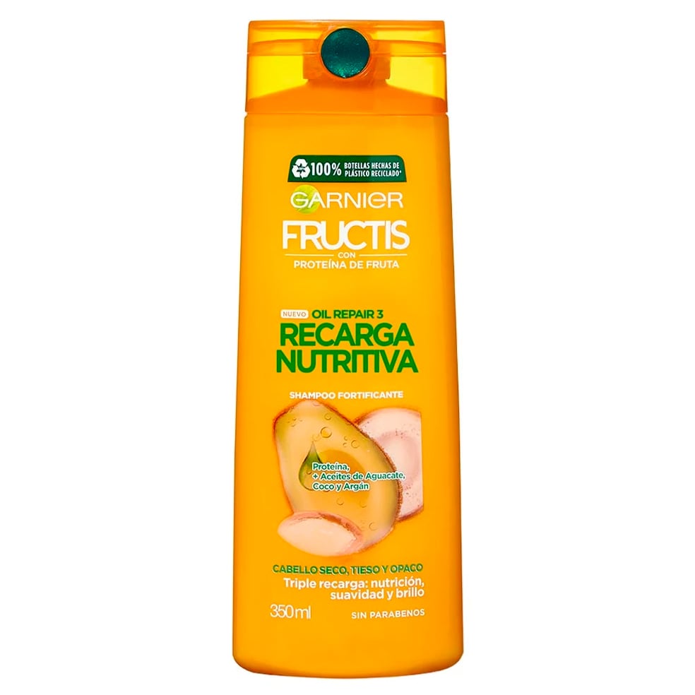 Shampoo Fructis Recarga Nutritiva 350 Ml