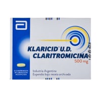 Klaricid Ud 500 Mg 8 Comprimidos