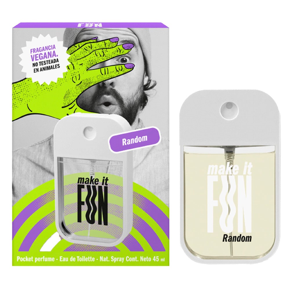 Perfume Make It Fun Random Man Edt 45 Ml