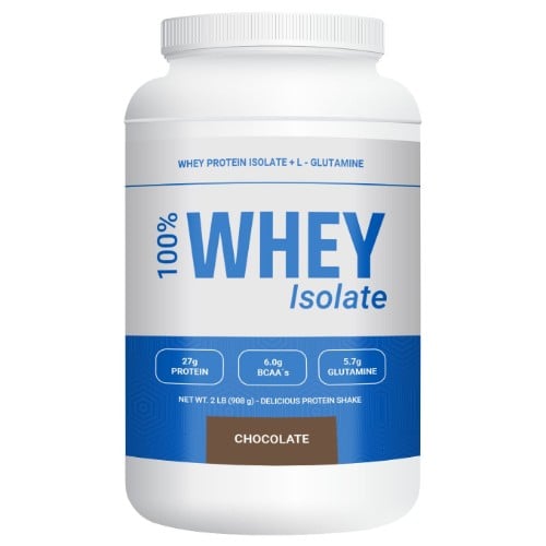 Suplemento Platinum 100% Whey Isolate Chocolate 930 G