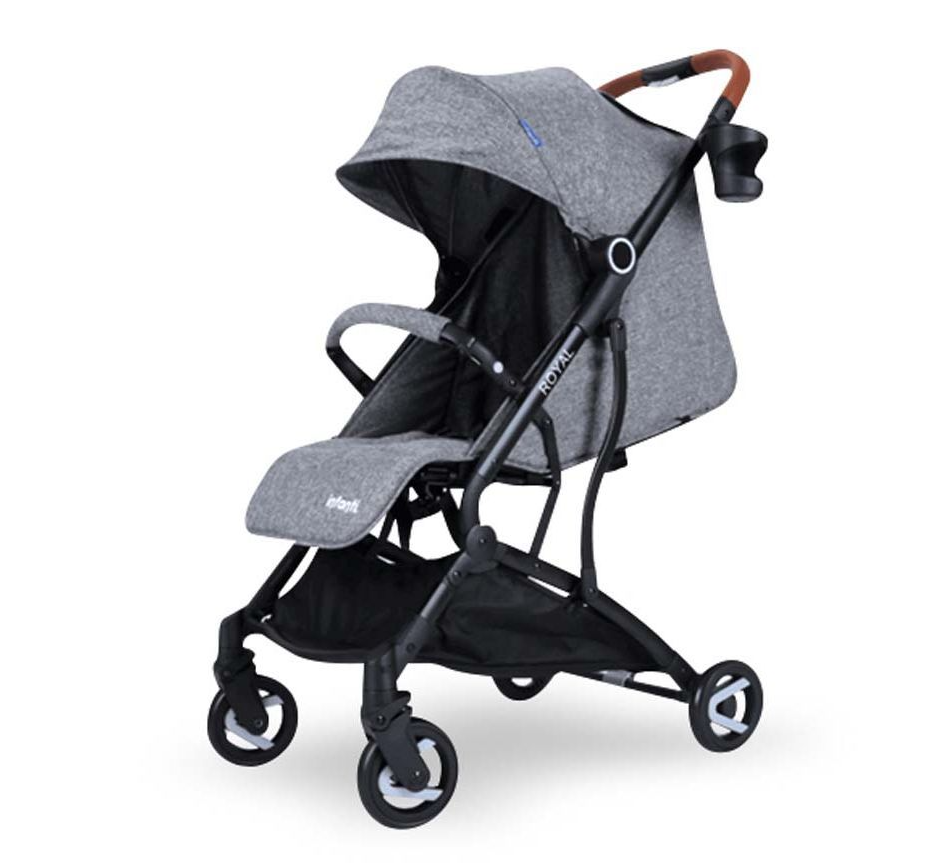 Coche Infanti Royal Baby Gris