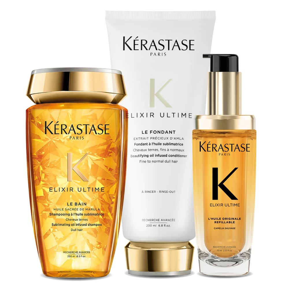 Combo Trio Total Kérastase Elixir Ultime Le Bain