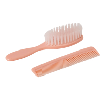 Set Cepillo Y Peine Para Bebé Rabbit Rosado